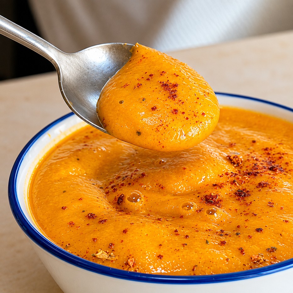 Recette de soupe de carottes orientale au Ras el Hanout et à la mousse ...